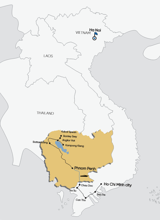 RUN OF MEKONG-CAMBODIA 12 DAYS
