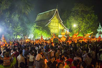 Festival of Lights in Luang Prabang
