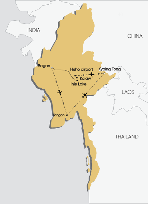 TREKKING AND HIKING IN MYANMAR